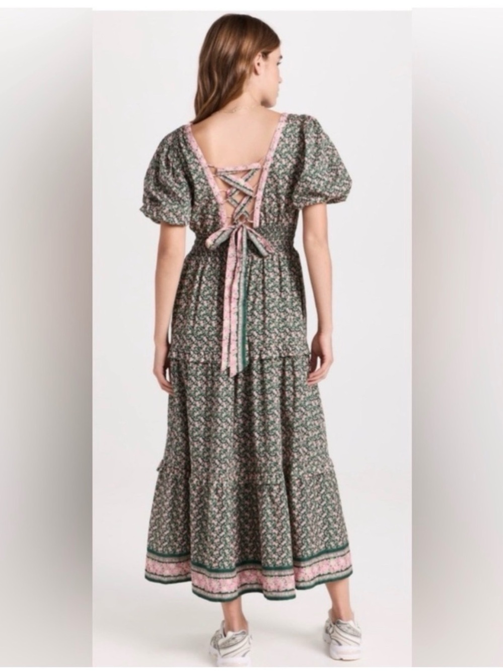 NWT Trovata Birds of Paradis Nellie Floral Dress L - Picture 2 of 8